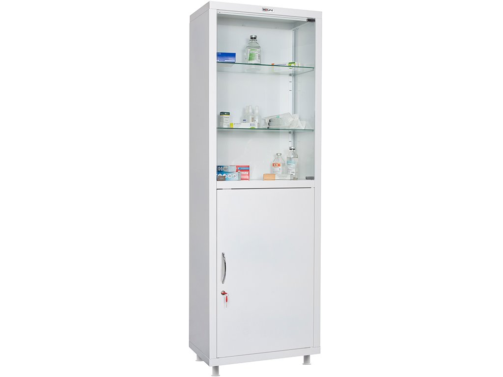 Медицинский шкаф HILFE МД 1 1760/SG