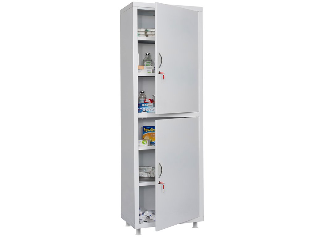 Медицинский шкаф HILFE МД 1 1760/SS